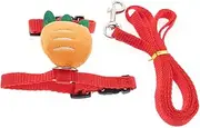 DRESSOOS Bunny Harness Set for Small Animals Bunny Leash with Durable Traction Rope for Hamsters and Pet Rabbits Stylish and Comfortable Outfit for Special Occasions