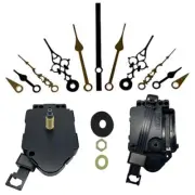 New Replacement Pendulum Ticking Quartz Clock Movement Mechanism & Metal Hands