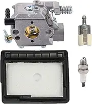 [Jinerdony] Compatible with Walbro WT-589 Echo CS300 CS301 CS305 CS340 CS345 CS346 Carburetor Kit 4Pcs