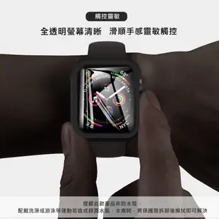 玻璃保護殼 Apple Watch S8 38/40/41/42/44/45mm 螢幕保護 防刮 防摔殼 保護套 透明殼