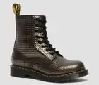 Dr Martens Doc 8 Hole 1460 Gunmetal Emboss 26656029