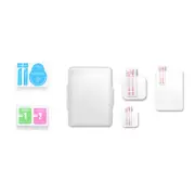 Camera Tempered Glass Film Set Front&Rear Screen & Lens For Gopro 9/10 Black