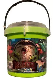 Wild Republic 10 piece Mini Snake Figurine Playset