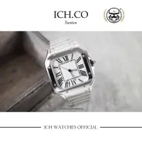在飛比找蝦皮購物優惠-臺灣ICH Watches 山度士Santos 自動機械錶-