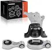 A-Premium Engine and Transmission mount Replacement for Nissan Juke 2011-2016, 1.6L, 2WD, Set of 3