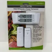 ACURITE Digital Wireless Refrigerator and Freezer Thermometer with Alarm NOS