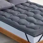 SLEEP ZONE Queen Mattress Topper Cooling Mattress Pad Cover Fluffy Down Alter...