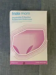 Frida Mom Disposable Underwear Postpartum C-Section High Waist Briefs - 8 Count