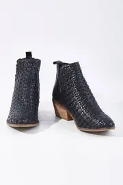 Jaxs Woven Leather Boot--HMA-JAXS-W21