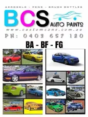 TOUCH UP PAINT PEN Suit BA BF FG FORD FALCON XR6 XR8 GT GS TURBO F6 FPV FALCON
