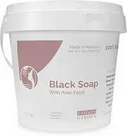 Fatima's Garden Aker Fassi Black Soap - Moisturizing Cleanser, 1kg