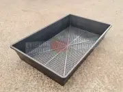 Garden Black Plastic Rectangle Seed Plant Propagation Large Seedling Tray