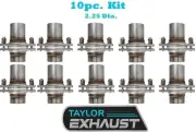 2.25" Exhaust Spherical Joint Repair Flange Universal Spring Bolt 10pc kit