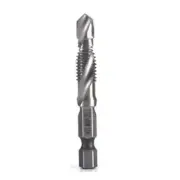 M8X1.25mm High-Speed Steel 4341 Titanium Plated Composite Tap Drill and Tap4338