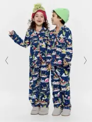 Peter Alexander Christmas Pyjamas Grinch Size 2 Long Sleeve & Pants New With Tag