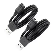 2-Pack USB C Charging Cable for garmin Fenix 5/5s/5x/Pro, 6/6s/6x/Pro, 7/7s/7x;