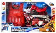 First Responder Deluxe Fire Engine Playset with Vest