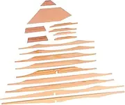 Levemolo 17pc Spruce Brace Wood Set 41 Spruce Kit for Diy Acoustic Guitar Luthier Accessories