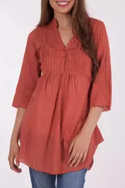 Kurta Plain Top--STAM-R09AP