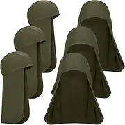 [Sintege] 6 Pieces Hard Hat Sun Shade Sun Neck Protector Quick Dry Neck Shade for Hard Hat