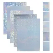 30 Sheet Holographic Film Lamination Laminate Waterproof Stickers