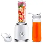 for Smoothies Shakes Portable Mini Smoothie Blender with BPA Free 2 Travel Bo