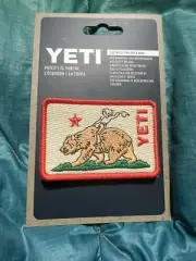 New Limited Edition Yeti - Cali Bear Collectors Patch