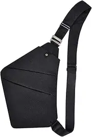 [Kaimeng] Crossbody Bag for Women and Men, Anti-theft Sling Bag Lightweight Shoulder for Hiking Travel