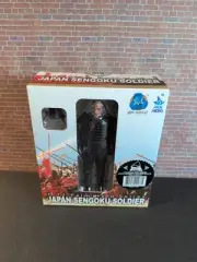 1/12 Scale Japanese Samurai Sengoku Soldier Black Version Armor 6" Action Figure