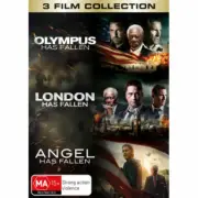 Olympus Has Fallen / London Has Fallen / Angel Has Fallen DVD NEW (Region 4 Aust