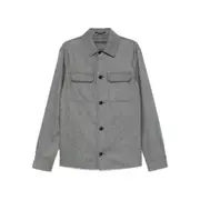 [Incotex] Incotex Button-down Pocket Shirt 52 IT GREY