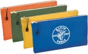5140 Canvas Zipper Bag, Tool Pouch, Tool Bag, Utility Bag, Bank Deposit Bag, 12.
