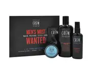 American Crew Kit Men Most Wanted Strong Hold Cleansing Styling Beard