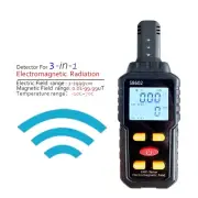High Precision EMF Electromagnetic Radiation Dosimeter Geiger Counter Meter