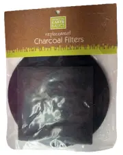 DTEB Replacement Charcoal Filters for Compost Pails - Set of 2 (Round & Square)