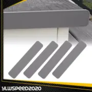 Dark Gray Composite Decking boards End Cap Set (4 pcs in One Package) 5.5”