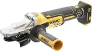 DeWalt 18V XR Bare Unit Brushless Flat Head Angle Grinder, 125 mm