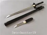21" Custom Made Great Sho Kosugi T10 Razor Sharp Combat Ninja Sword + 6" Dagger