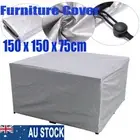 Outdoor Furniture Cover Garden Patio Waterproof Rain UV Table Protector 150cm