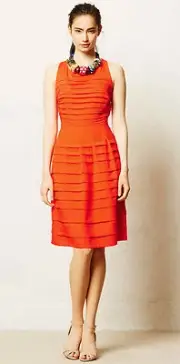 NEW Anthropologie Tangelo Dress by Eva Franco Size 2 & 8