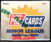 1993 ProCards Factory Sealed Master Box 10 Sets ( Fleer ) Indianapolis Indians
