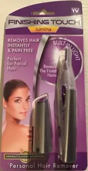 FINISHING TOUCH LUMINA PERSONAL HAIR REMOVER, NEW!