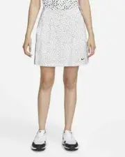 Nike Size S Dri-FIT UV Victory Women's 17" Golf Skirt Skort White Doc