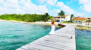 Cozumel Beach House Jasianna Jaxen Luxury Beachfront Villa MILLION DOLLAR Ocean Front Vacation Prope