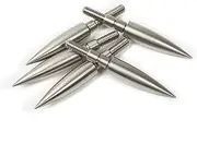 TOPARCHERY Field Points Arrowheads 100/125/150 Grains Archery Field Points Archery Broad Heads Field Tips, Stainless Steel Screw in Tips 12 PCS