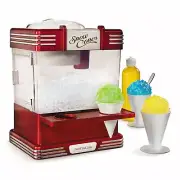 Snow Cone Maker Machine Shaved Ice Slushie Frozen Lemonades Ice Cubes Scoop Kid