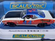 Scalextric C4525 Plymouth Barracuda #44 Spa Summer Classic DPR 1/32 Slot Car