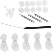Zerodeko Rv Window Blind Cord Kit Camper Blind Repair Kit Materials Detailed Craftsmanship for Rv Yacht