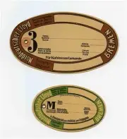 Norddeutscher Lloyd Bremen Stateroom and Hand Baggage Tags