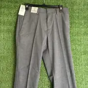 Kenneth Cole REACTION Men's Slim Fit Solid Dress Pant Gray Size 31W X 30L NWT